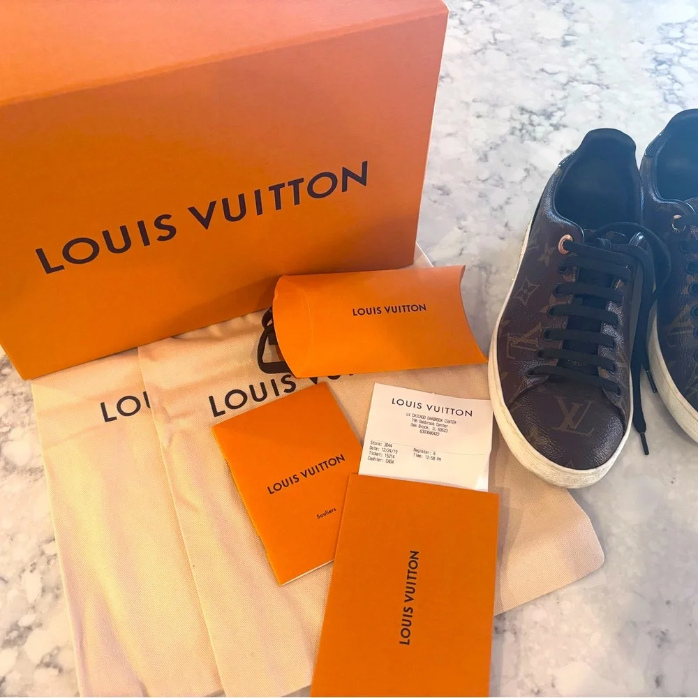Authentic Louis Vuitton Women’s Sneaker - Picture 3 of 6